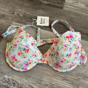 Kulani kinis padded wireless bra bikini top